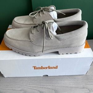 Timberland Men's Light Gray Boat Shoes